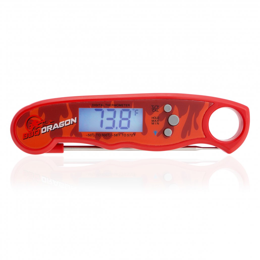 Instant-read Waterproof Meat Thermometer - BBQ Dragon