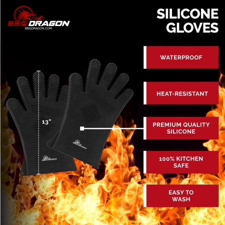 Silicone BBQ Gloves