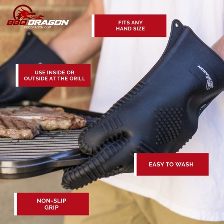 Silicone BBQ Gloves