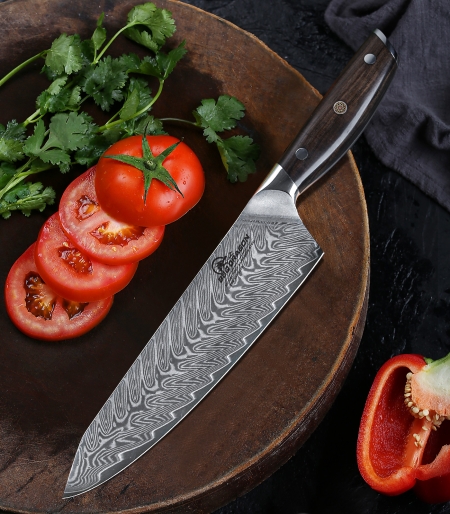 Damascus Steel 8” Professional Chef Knife