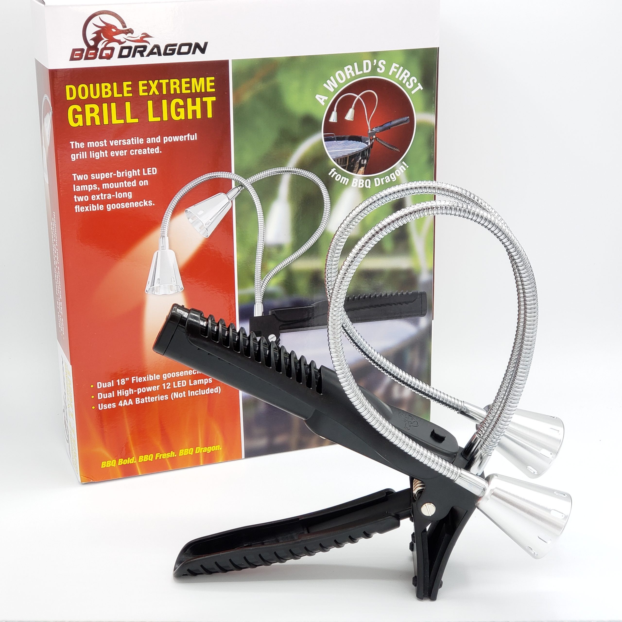 Double Extreme Grill Light with Two Super Bright LED Lamps