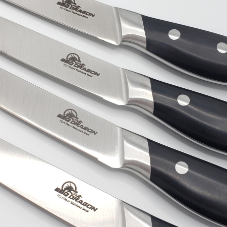 6 Piece Ultimate Steak Knife Set with Premium Quality