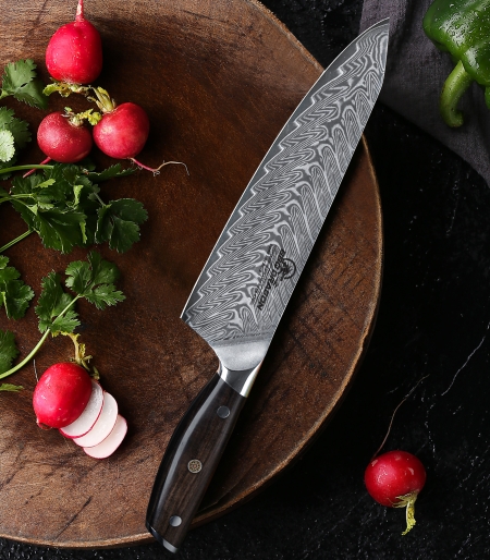 Damascus Steel 8” Professional Chef Knife