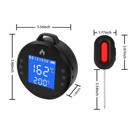 BBQ Dragon WiFi & Bluetooth Meat Thermometer